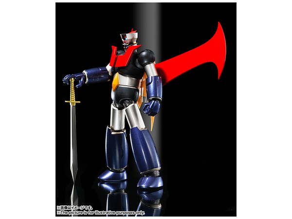 Super Robot Chogokin Mazinger Z Iron Color (Kurogane) Finish
