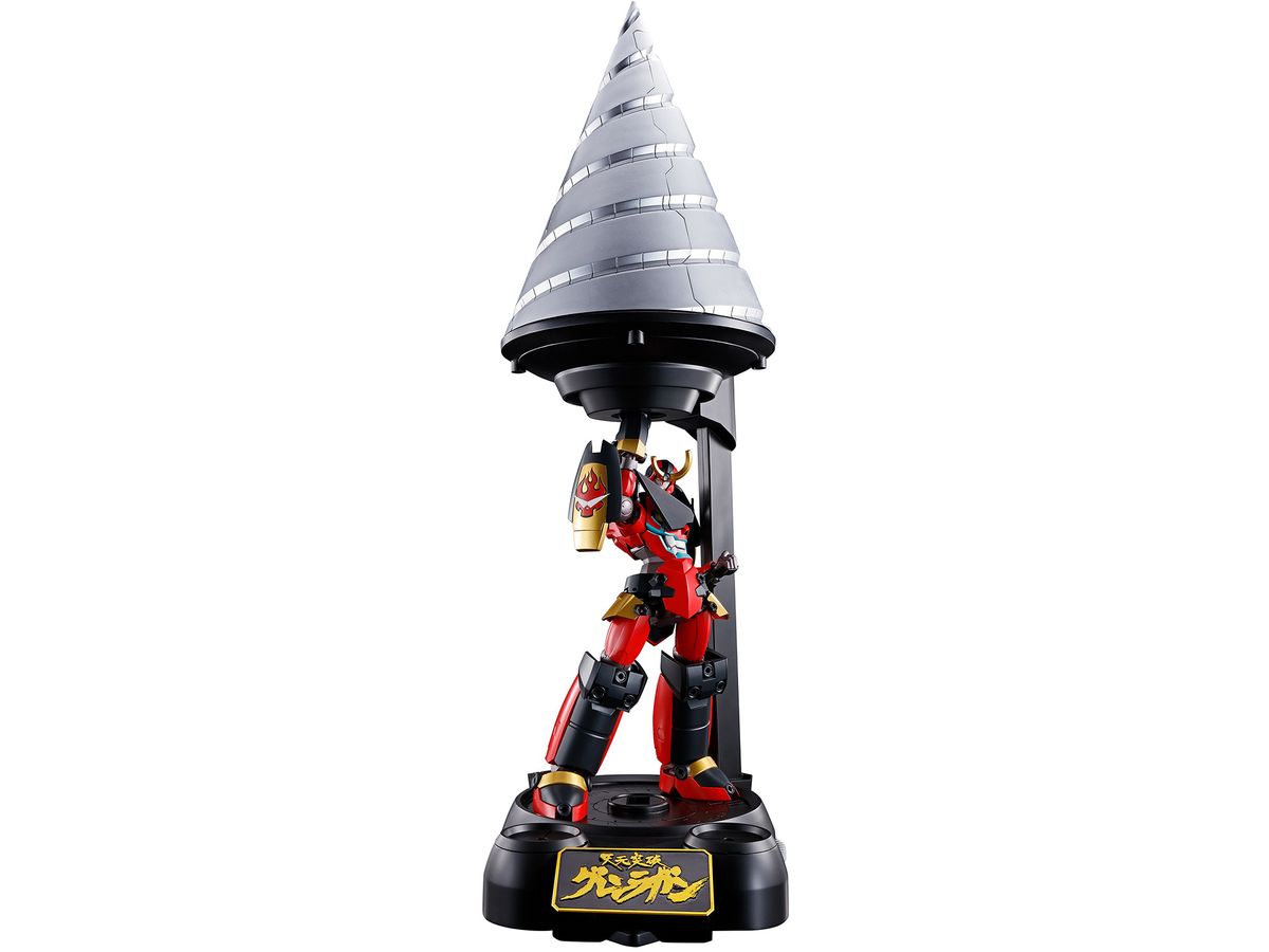 Chogokin Damashii GX-107 Completely Transformed Combined Gurren Lagann & Giant Rotation Giga Drill Set