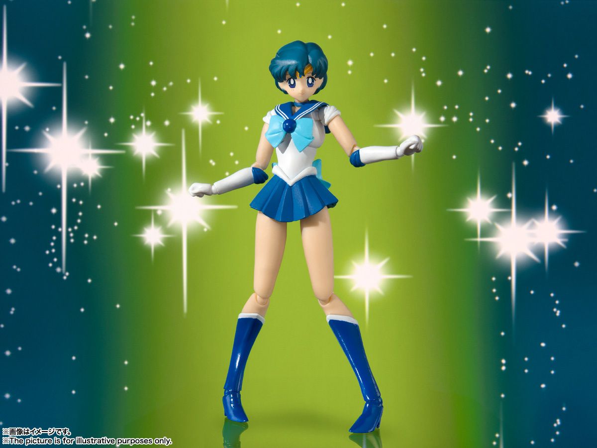 S.H.Figuarts Sailor Mercury -Animation Color Edition- (Reissue)