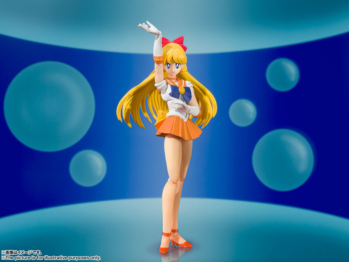 S.H.Figuarts Sailor Venus -Animation Color Edition- (Reissue)