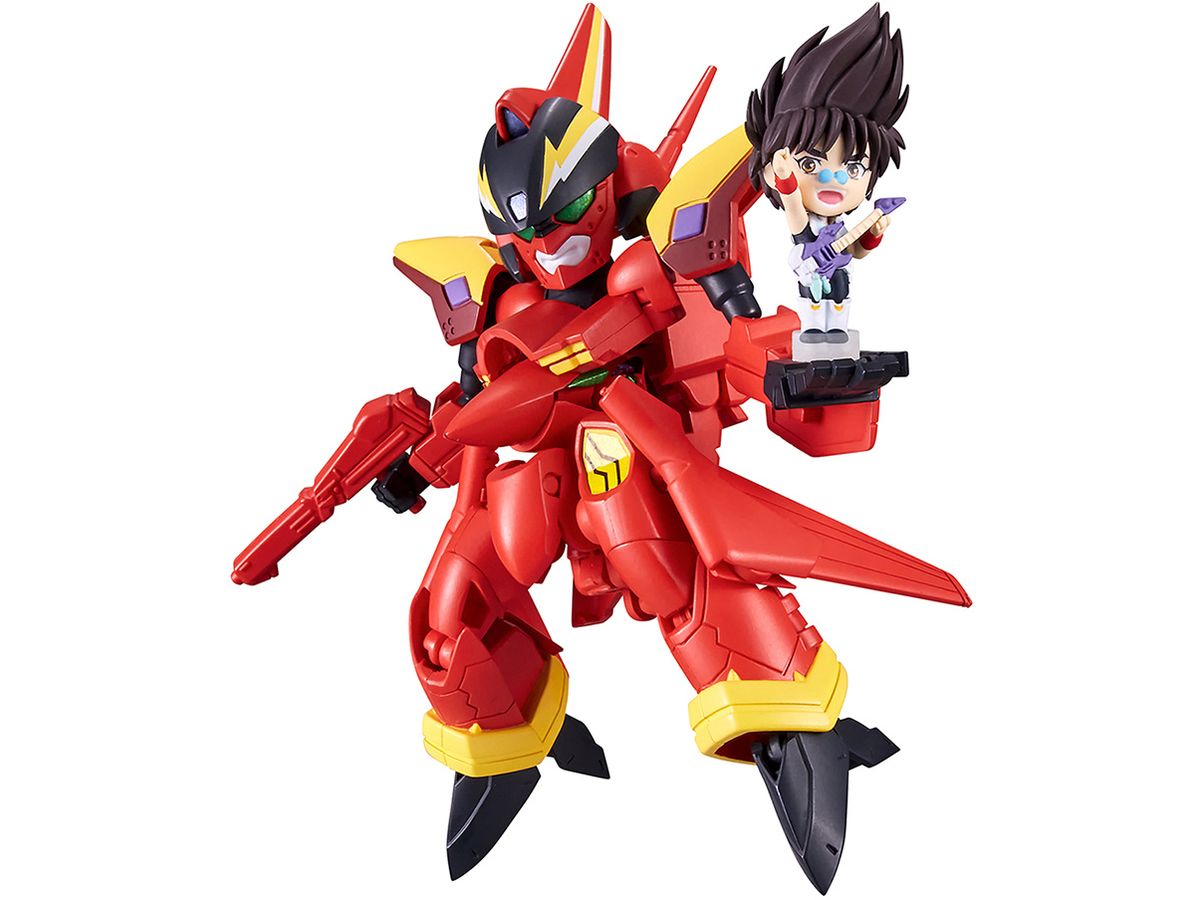TINY SESSION VF-19 Kai Fire Valkyrie with Nekki Basara