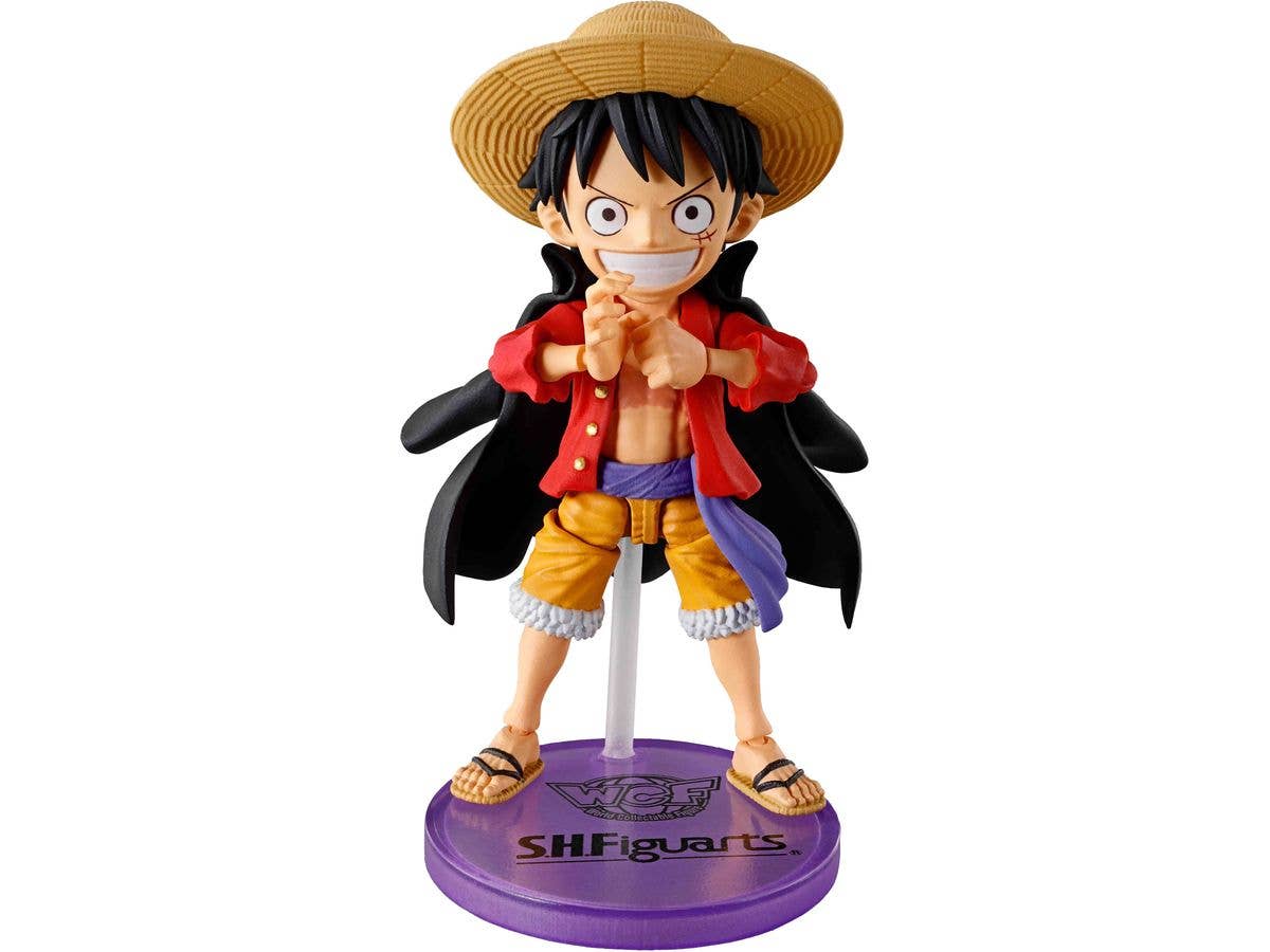 World Collectible Figure x S.H.Figuarts Monkey D. Luffy