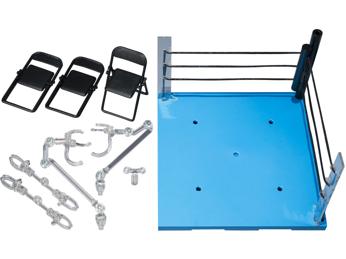 Tamashii Stage Act Ring Corner (Neutral Corner) & Pipe Chair Set for S.H.Figuarts