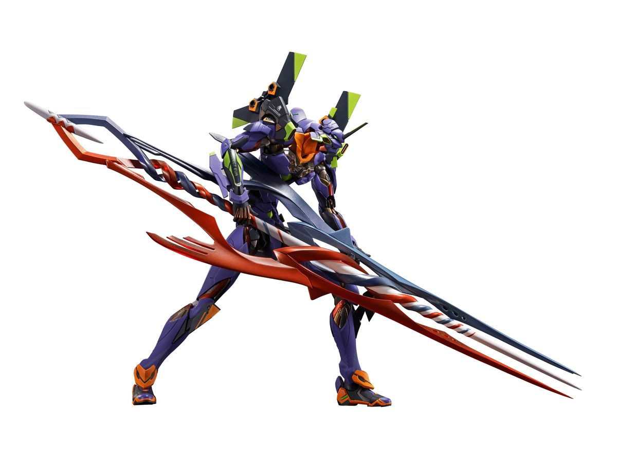 METAL BUILD Evangelion Unit 01 30th with the spear of Gaius