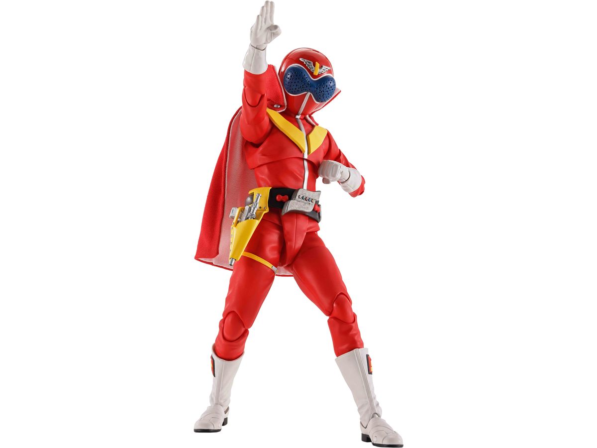 S.H.Figuarts (SHINKOCCHOU SEIHOU) Akarenger Super Sentai 50th Anniversary Ver. (First press limited pedestal included)
