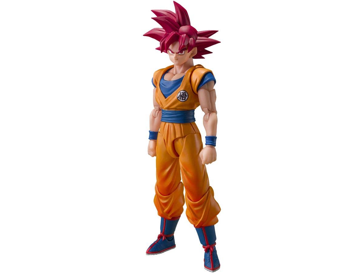 S.H.Figuarts Super Saiyan God Son Goku God Aura