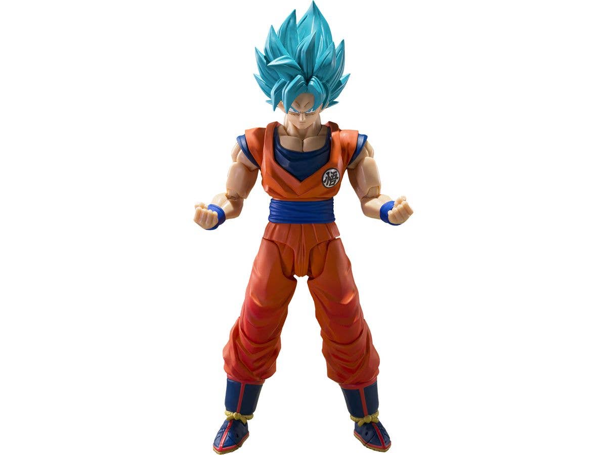 S.H.Figuarts Super Saiyan God Super Saiyan Son Goku Blue Power Transcending Limits
