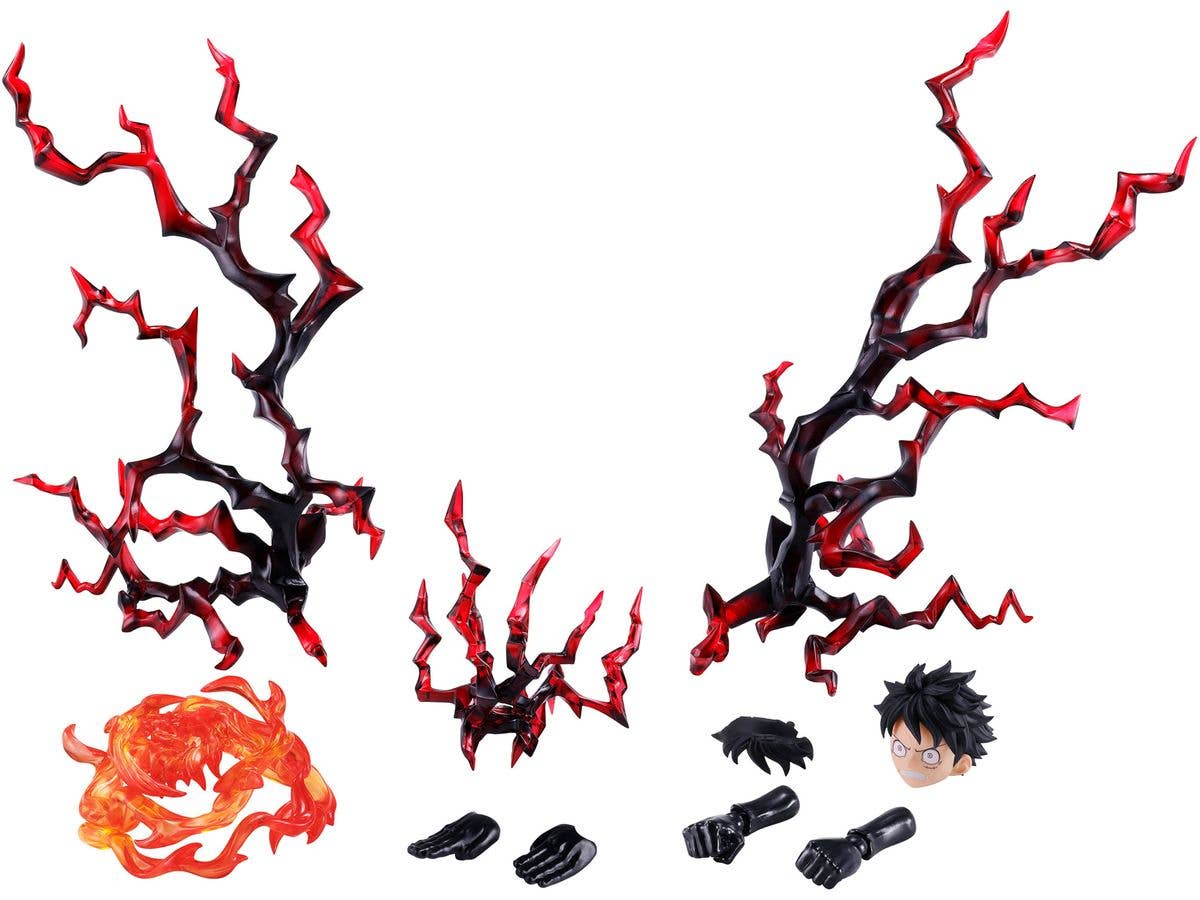 S.H.Figuarts Monkey.D.Luffy -New World- Optional Parts Set