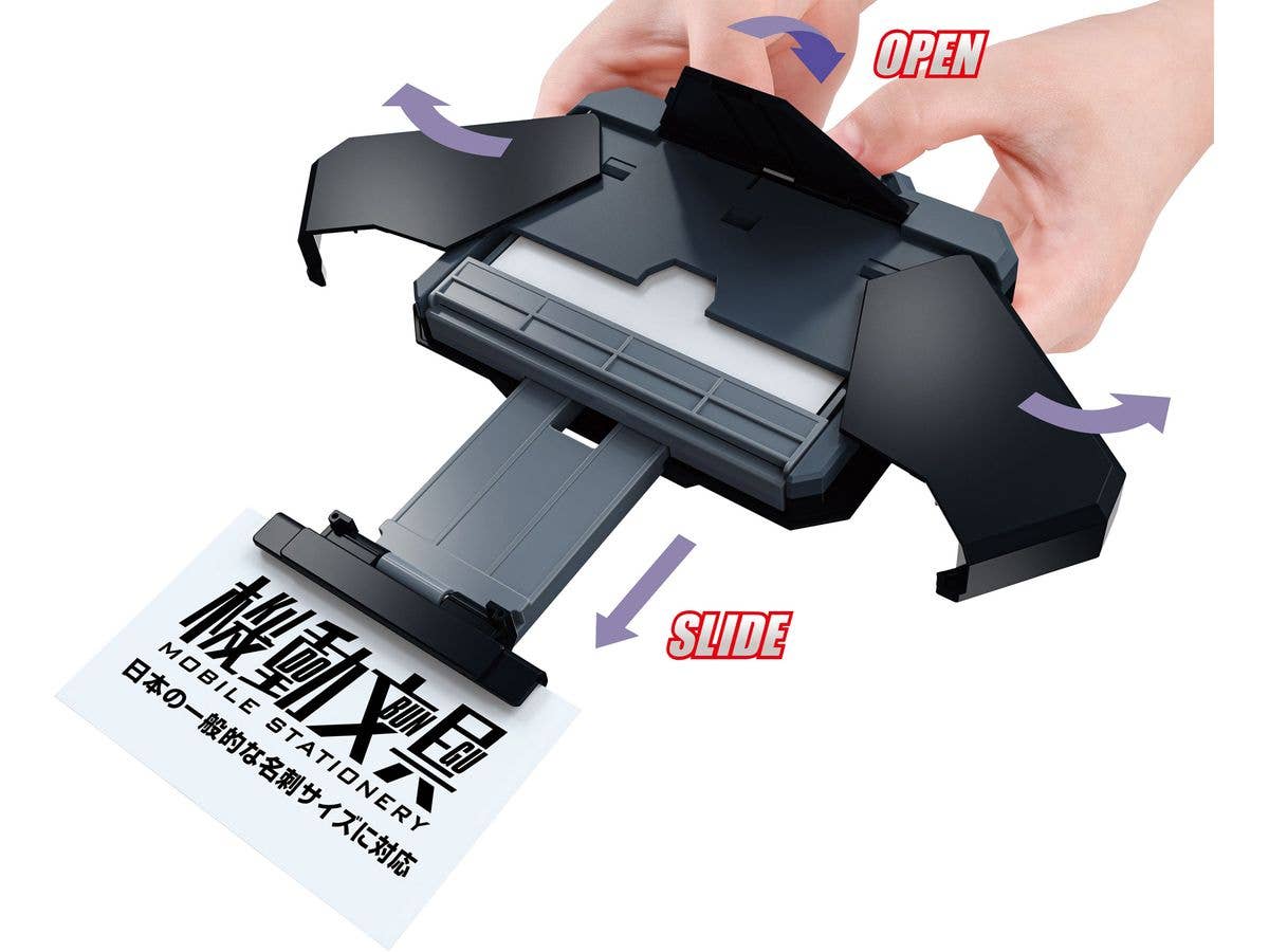 mobile stationery Automatic Transformation Card Case Black Color
