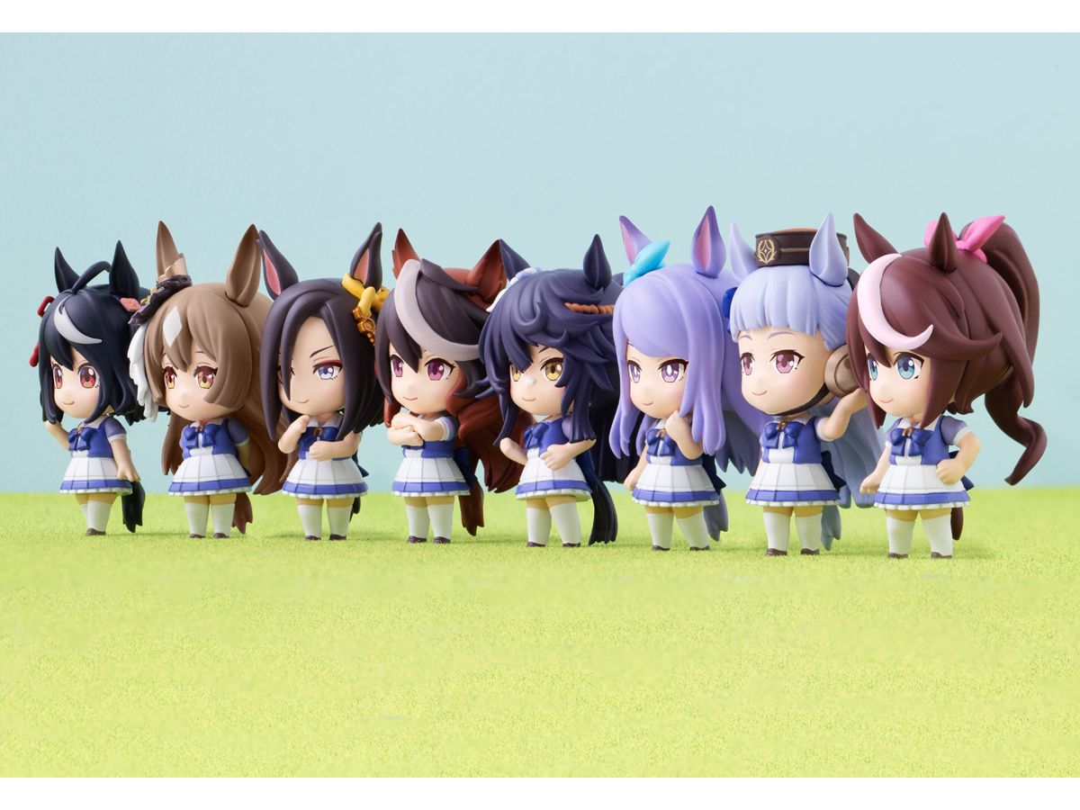 Uma Musume Pretty Derby Mini Character Collection 02: 1Box (8pcs) (Reissue)