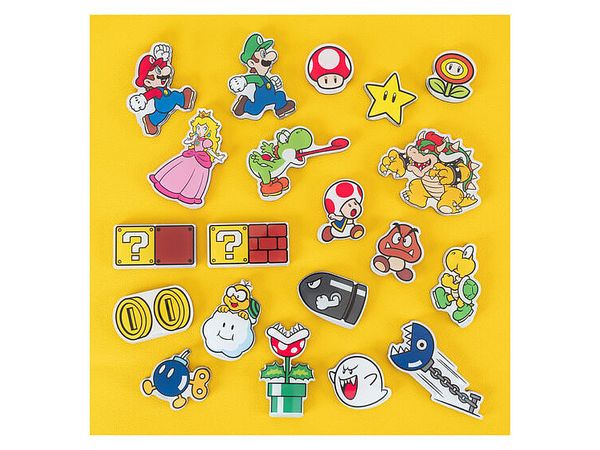 Super Mario Chara Magnets: 1Box (14pcs) (Reissue)