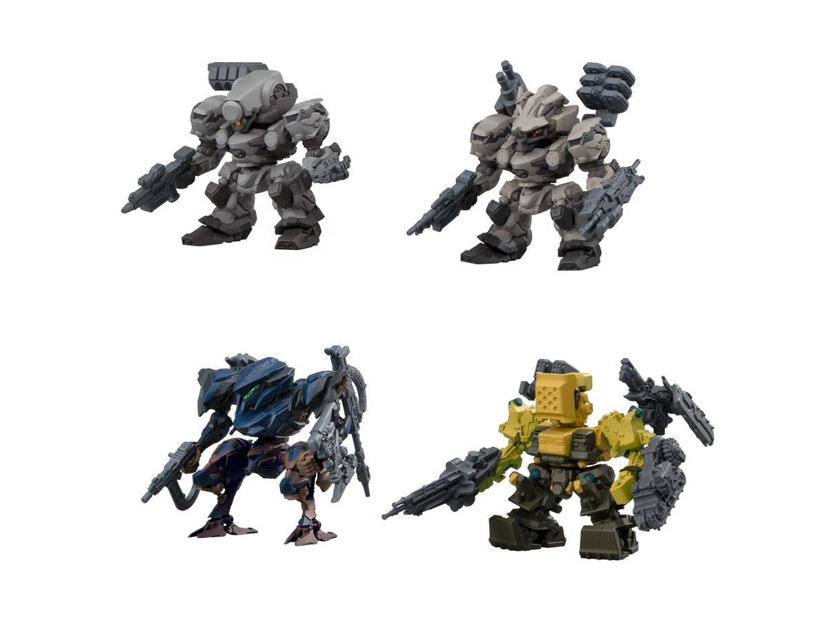 ARMORED CORE VI FIRES OF RUBICON Assemble Collection Vol.01 1Box 4pcs