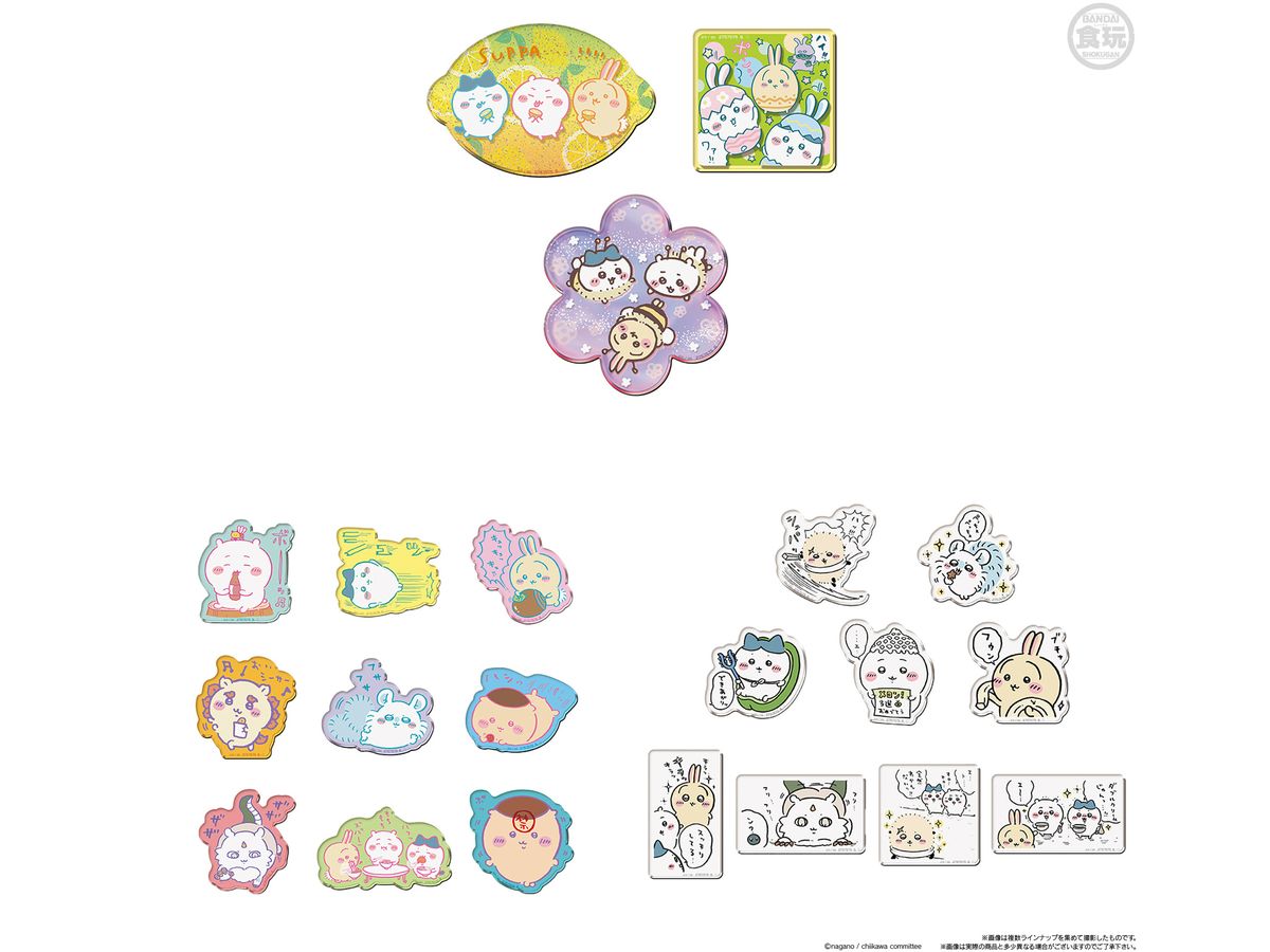 Chiikawa Chara Magnets 4: 1Box (14pcs)