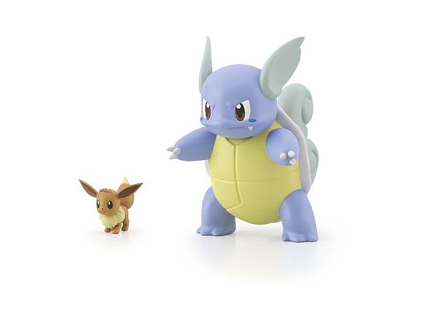 Pokemon Scale World Kanto Region 03 Eevee & Wartortle