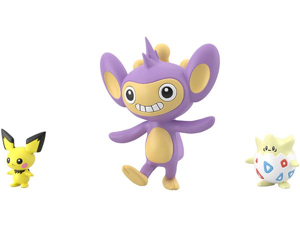 Pokemon Scale World Johto Region 10 Pichu & Togepi & Aipom