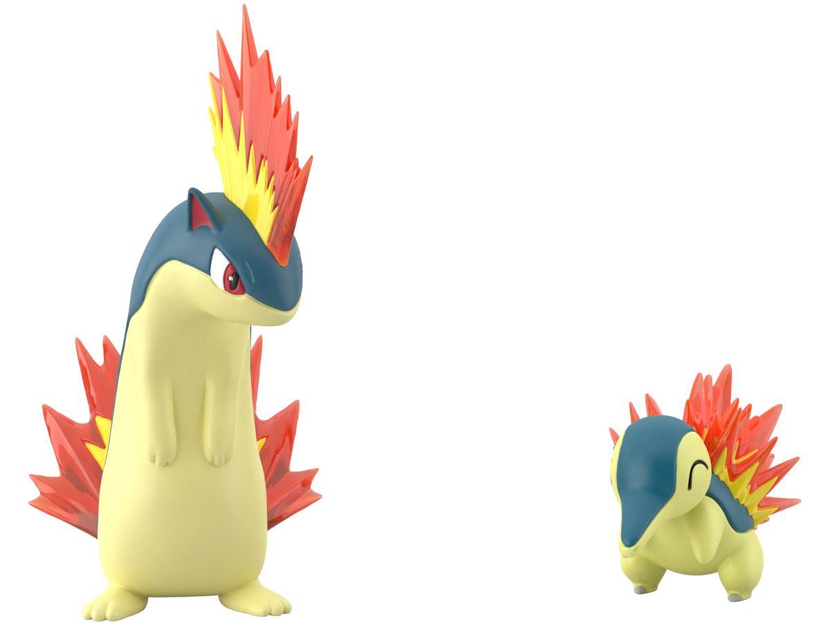 Pokemon Scale World Johto Region 12 Cyndaquil & Quilava