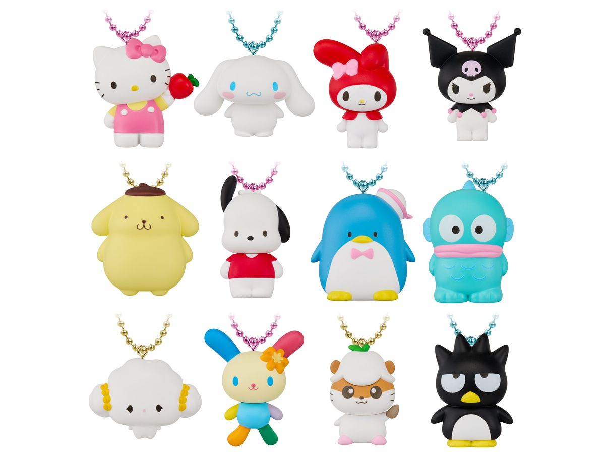 Sanrio characters Mascot & Gummies 1Box 12pcs