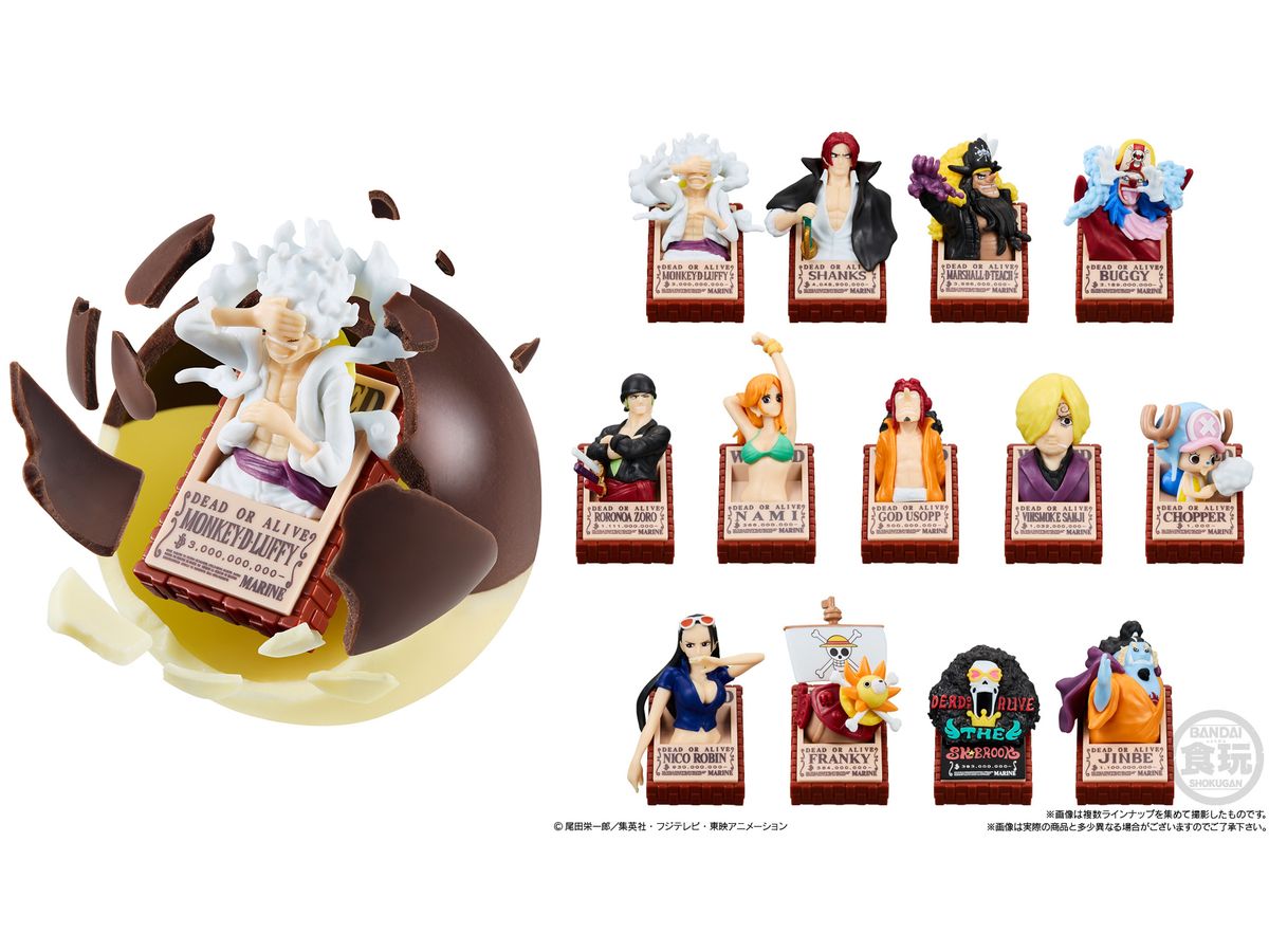 Chocosurp (Surprise In Choco-Capsule) One Piece: 1Box (10pcs)