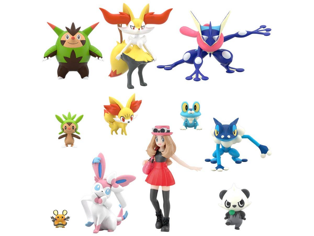 Pokemon Scale World Kalos Region