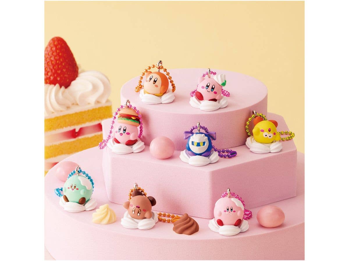 Kirby's Dream Buffet Round Egg Biscuits with Mascot 1Box 10pcs