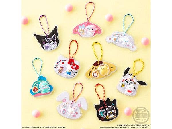 Sanrio characters Package Charm & Choco Bolo 1Box 10pcs (Reissue)