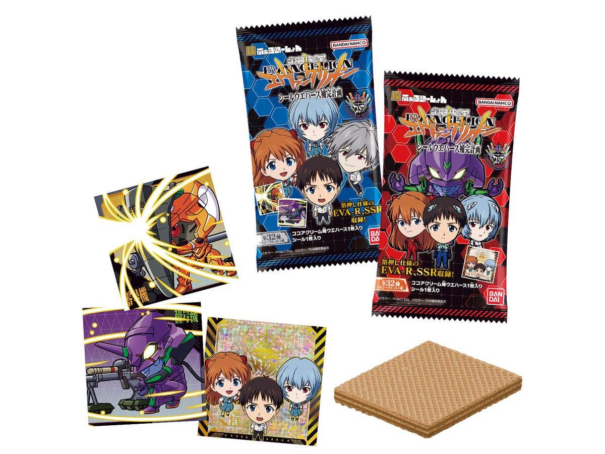 Niformation Rebuild of Evangelion Sticker Wafer Completion Project 1Box 20pcs