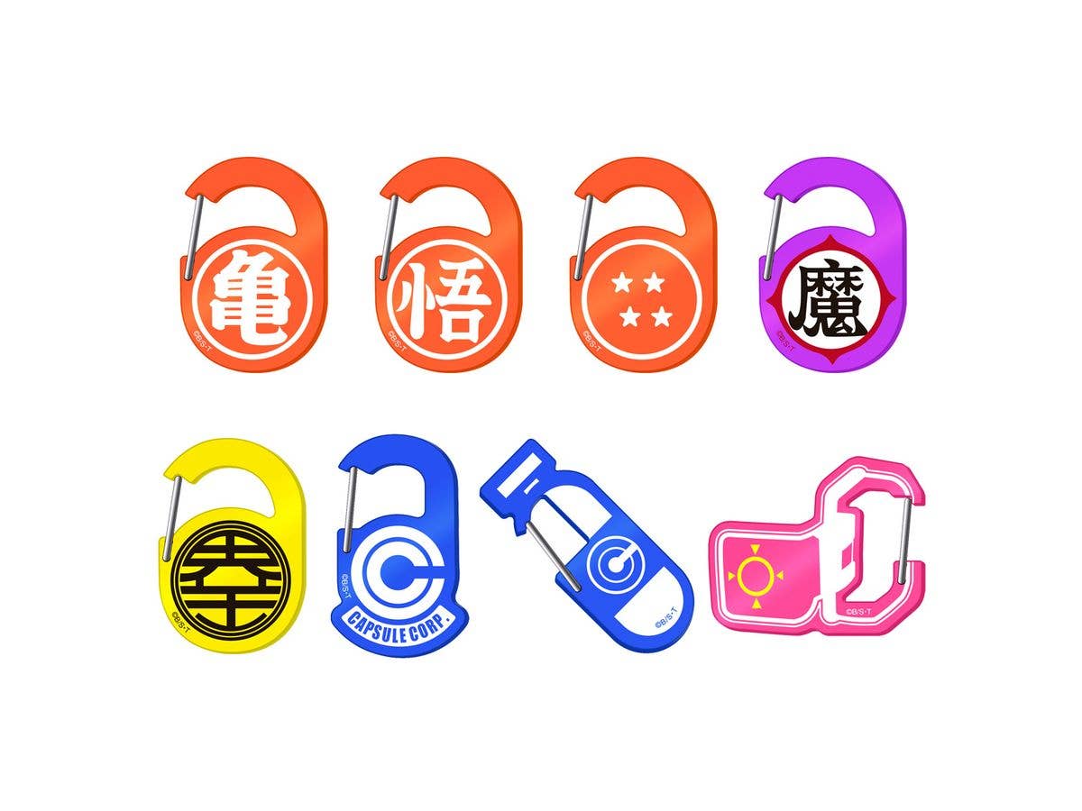 Dragon Ball Acrylic Carabiner Gummy 1Box 12pcs