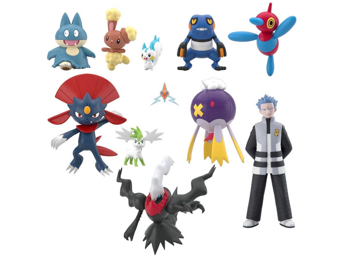 Pokemon Scale World Sinnoh Region 3 Set