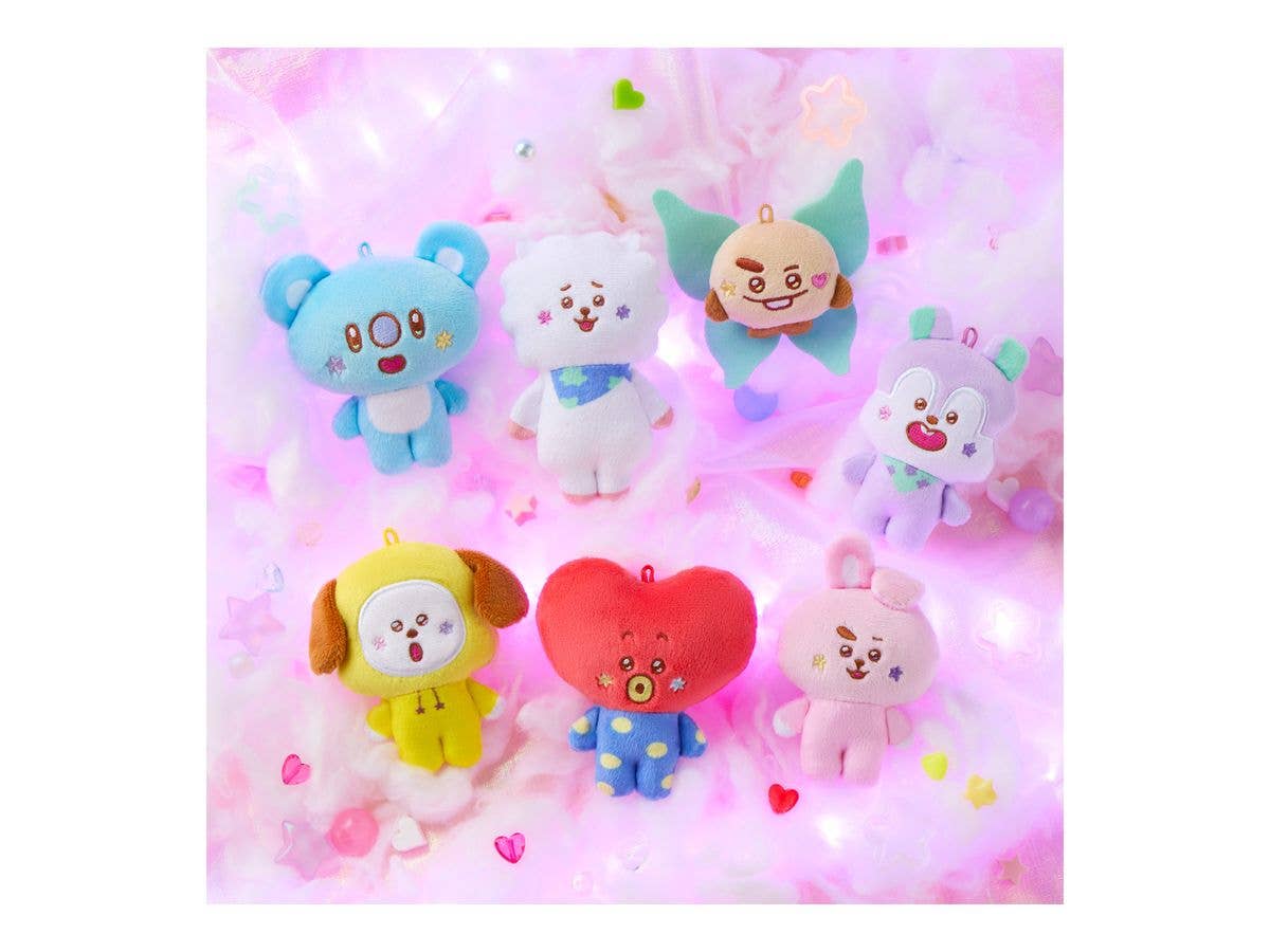 BT21 Fuwa Fuwa Mascot 4: 1Box (10pcs)