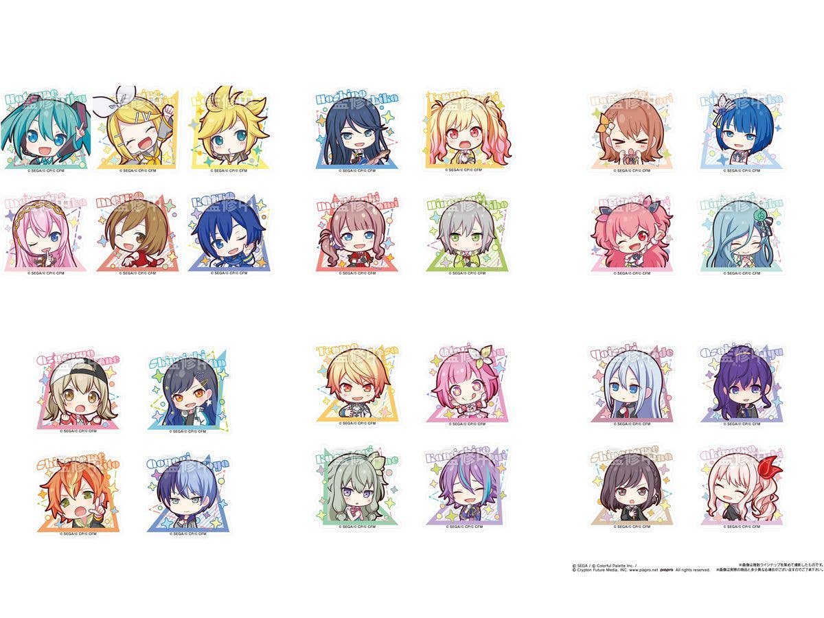HATSUNE MIKU: COLORFUL STAGE! Biscuits with Sticker: 1Box (12pcs)