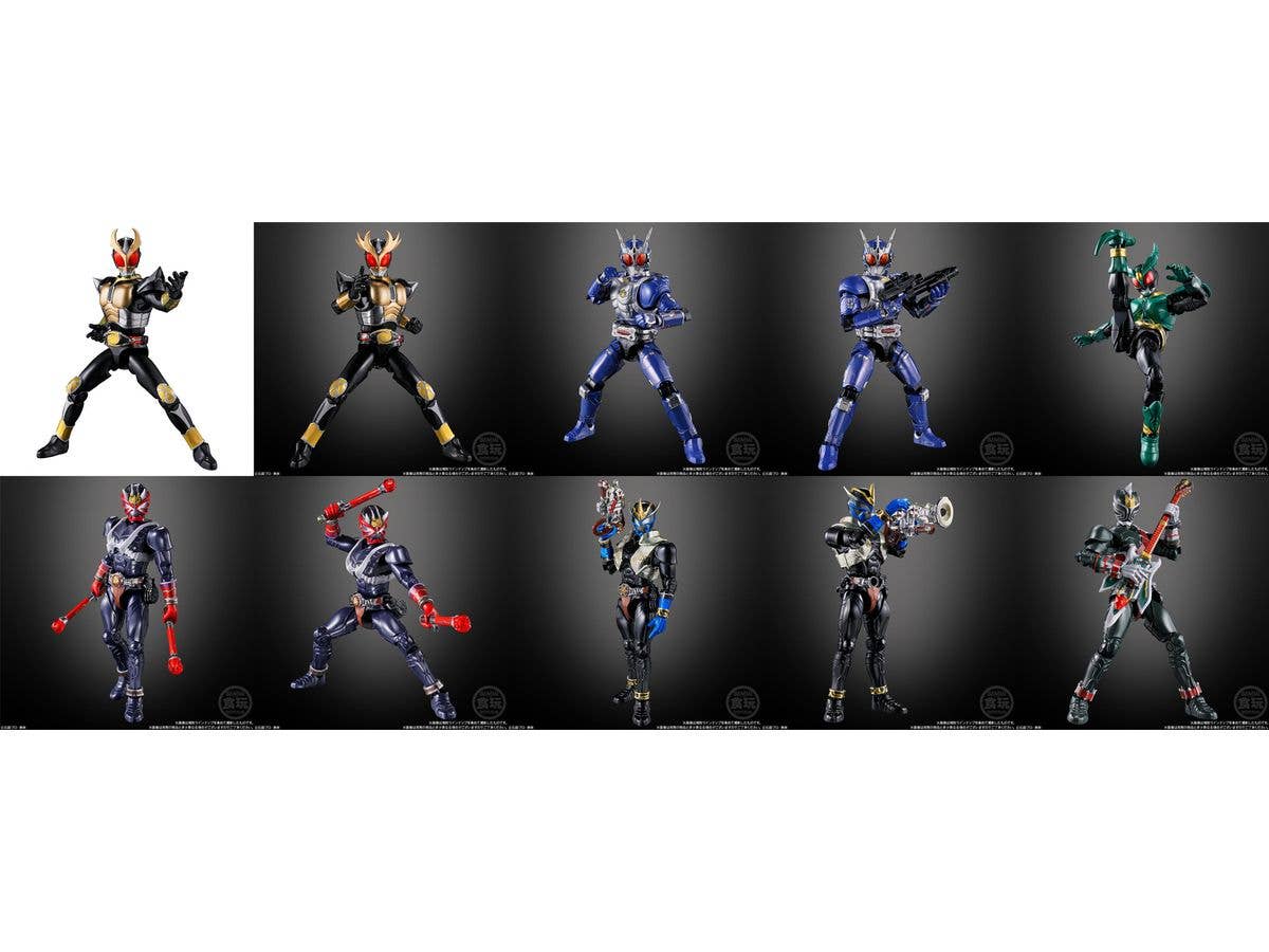 So-Do Chronicle Kamen Rider Agito / Kamen Rider Hibiki: 1Box (12pcs)