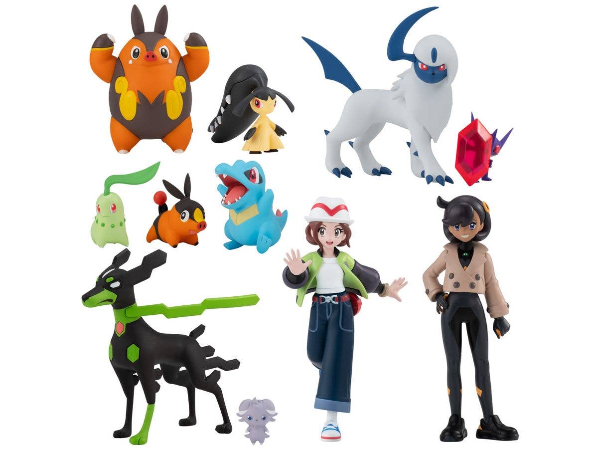 Pokemon Scale World Lumiose City Set