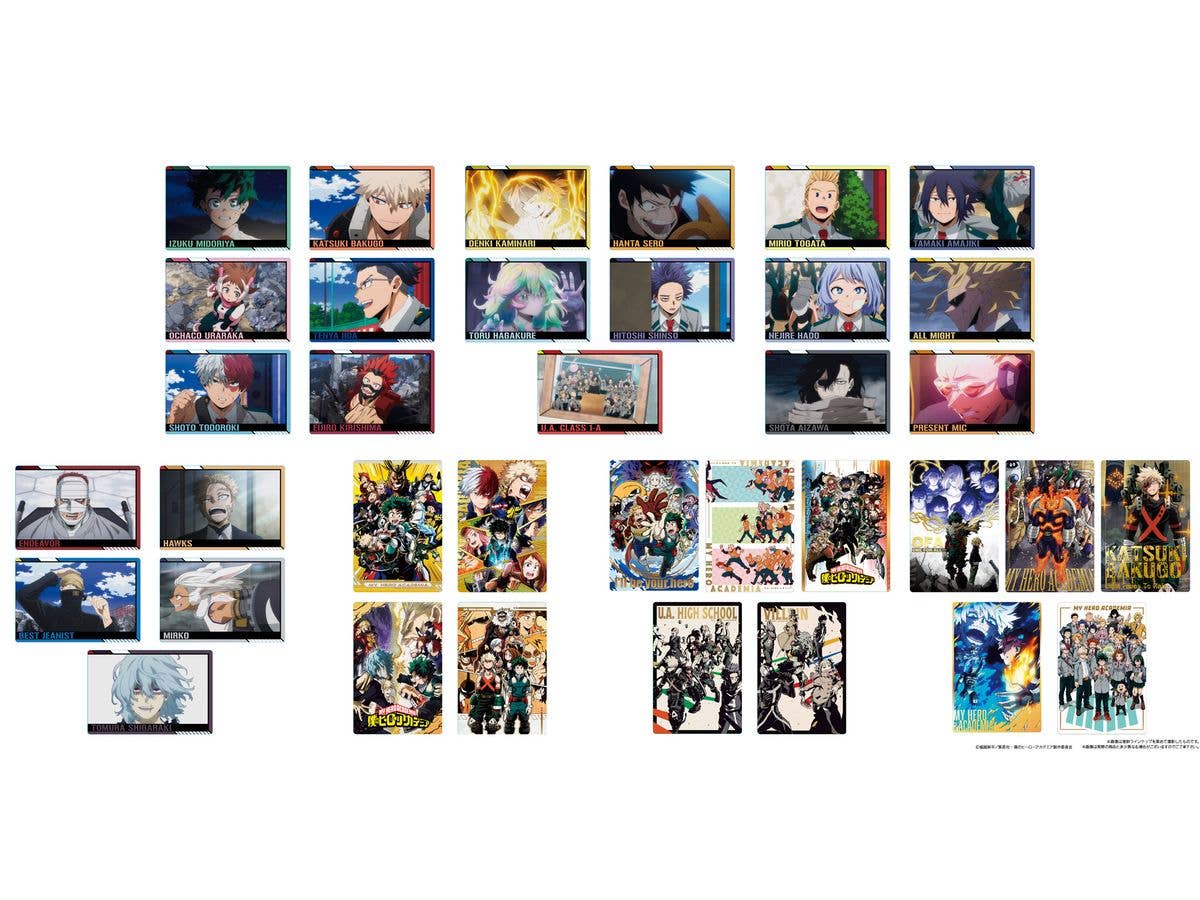 My Hero Academia Card Soft Cookie 1Box 20pcs