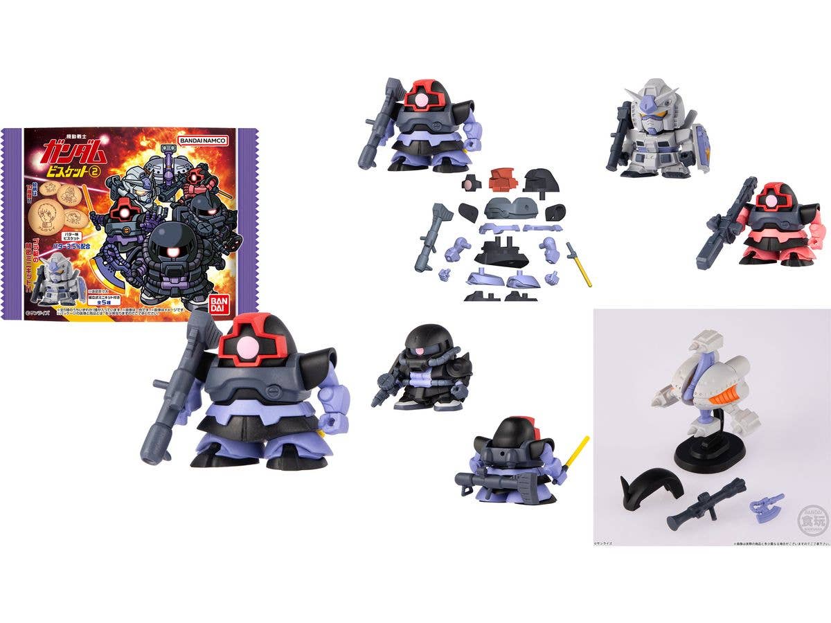 Mobile Suit Gundam Biscuit 2 1Box 10pcs