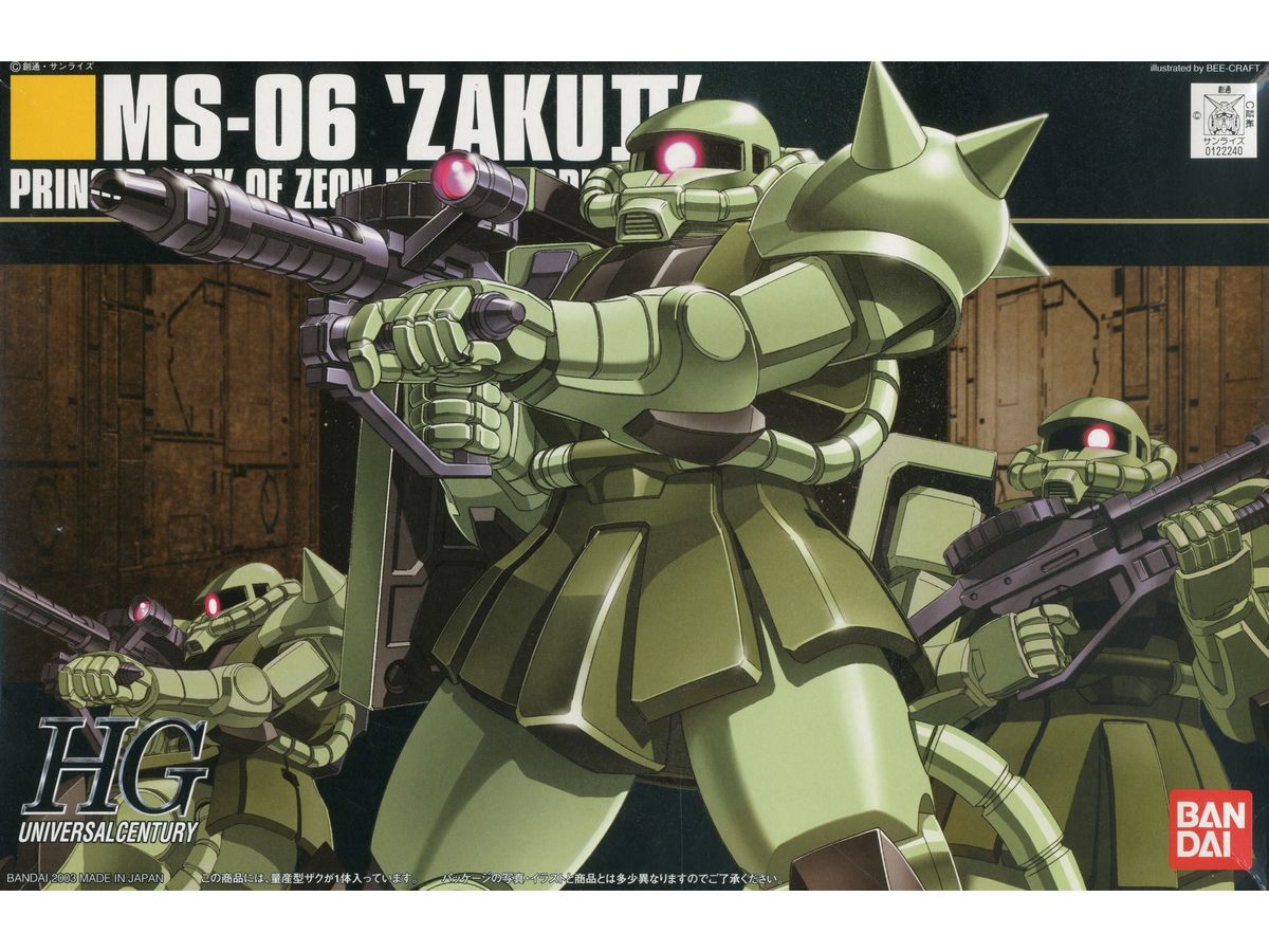 HGUC Zaku II Production Type