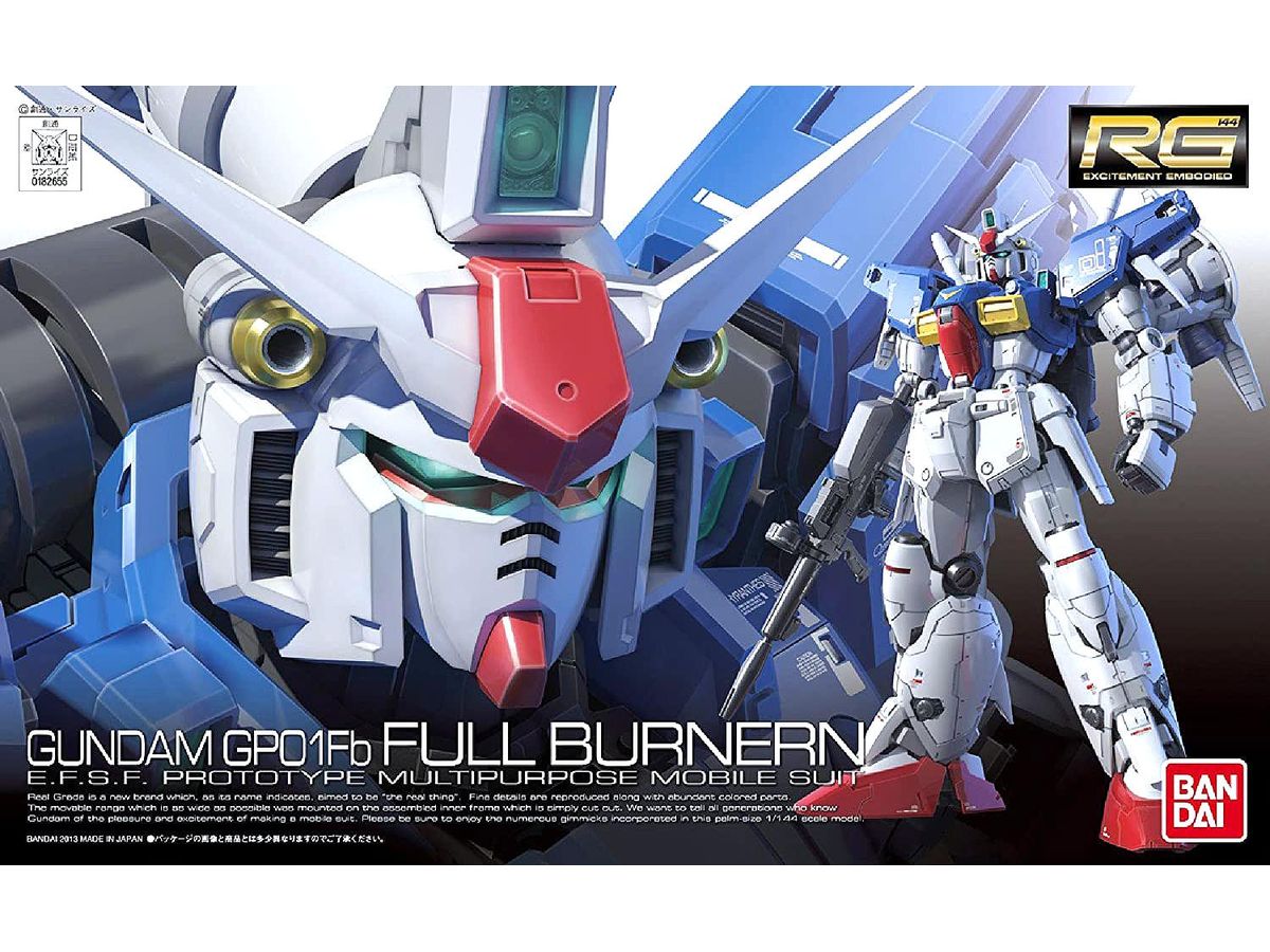 RG RX-78GP01Fb Gundam GP01 Full-Burnern