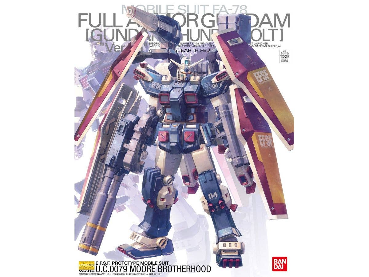 MG Full Armor Gundam Ver.Ka (GUNDAM THUNDERBOLT Ver.)