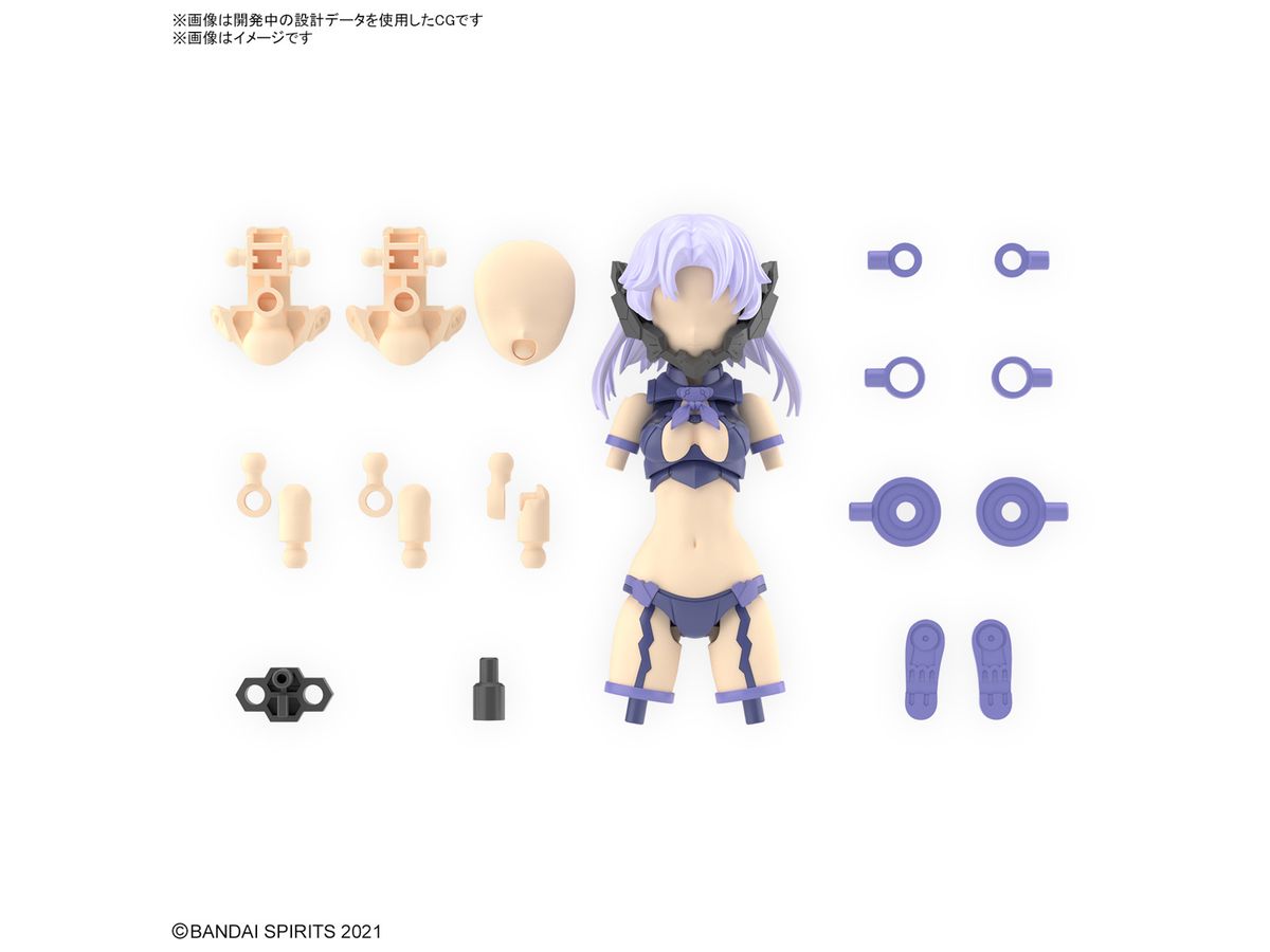 30MS Option Parts Set 11 (Fang Costume) [Color A]