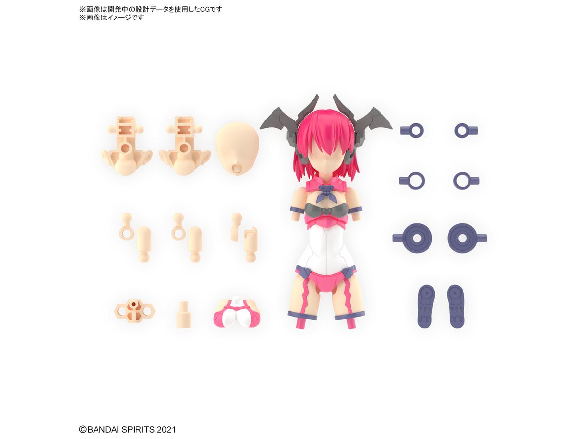 30MS Option Parts Set 12 (Reaper Costume) [Color A]