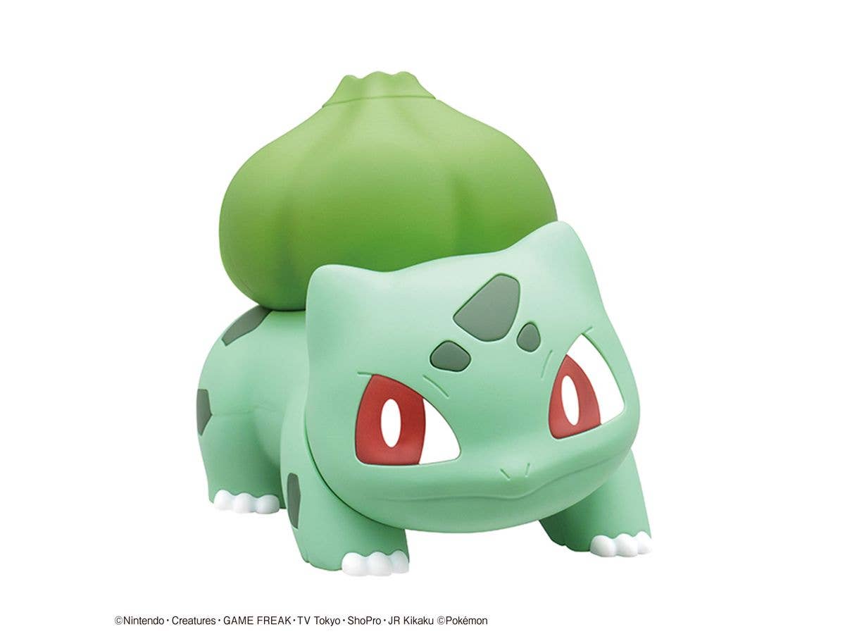 Pokemon Plamo Collection Quick!! Lite Bulbasaur