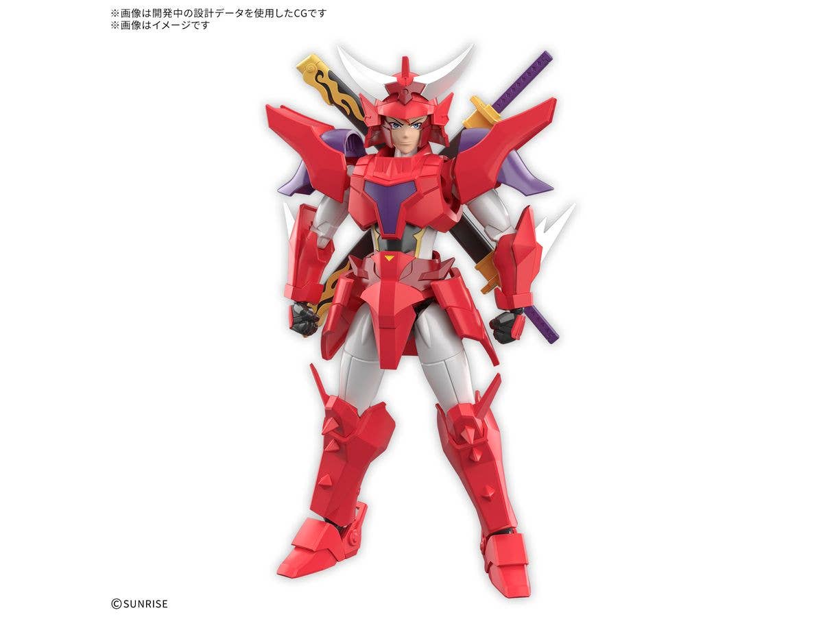 30MF Yoroi-Shinden Samurai Troopers (Ronin Warriors) Gai of the Heat