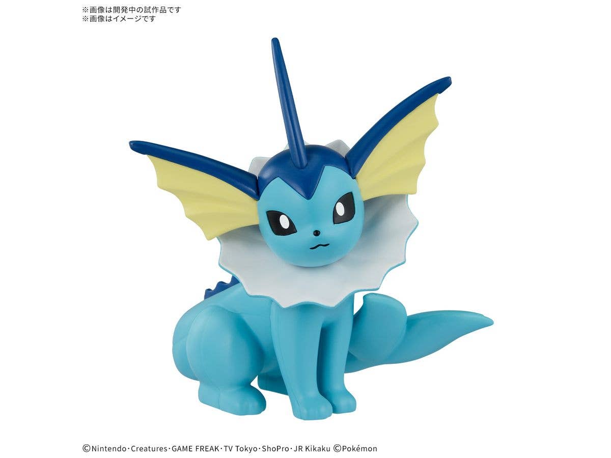 Pokemon Plamo Collection Quick!! 27 Vaporeon