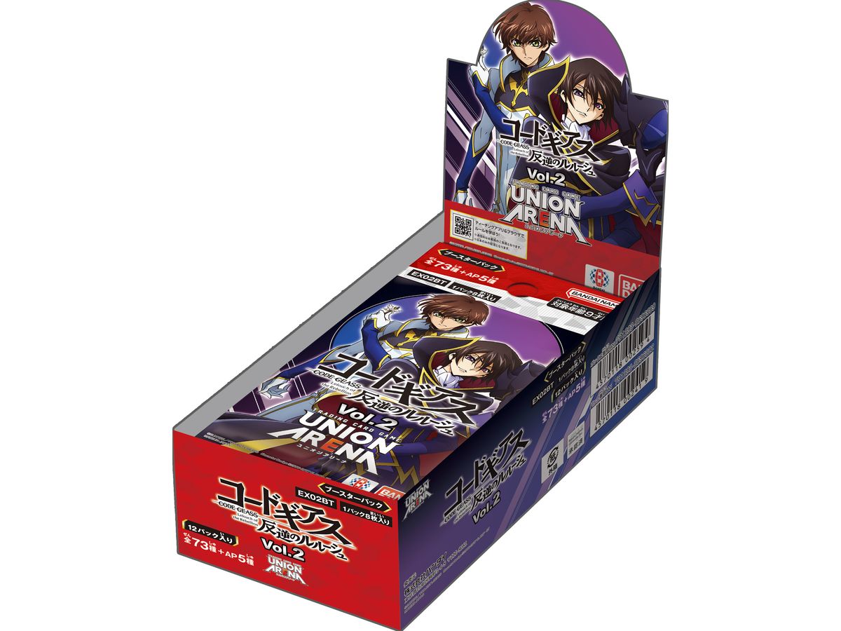 UNION ARENA Extra Booster Code Geass [EX02BT] 1Box 12pcs