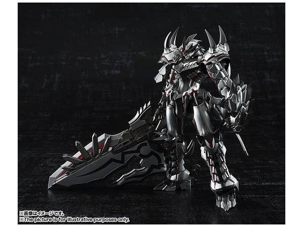 Chogokin Monster Hunter G Class Transformation Liolaeus Weathering Silver