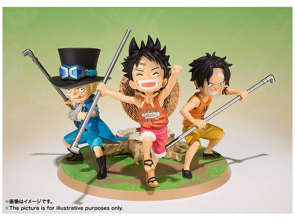 Figuarts ZERO Luffy Sabo Ace Set -A Promise of Brothers-