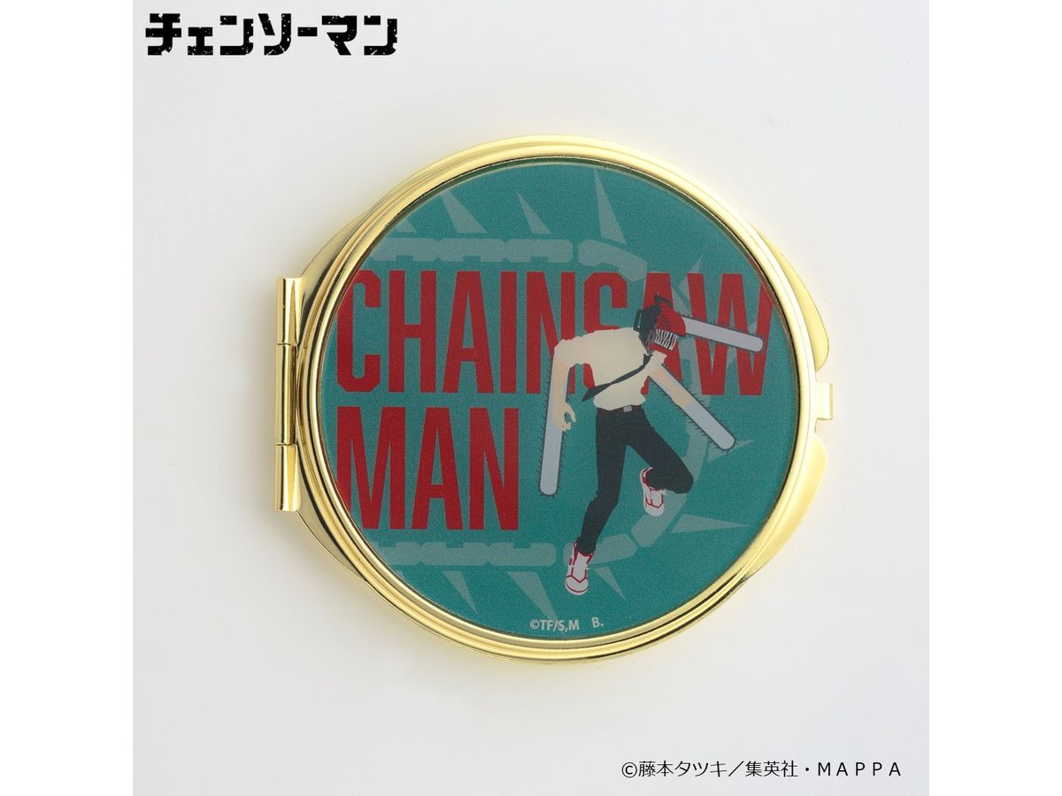 Chainsaw Man Silhouette Design Double Mirror Chainsaw Man