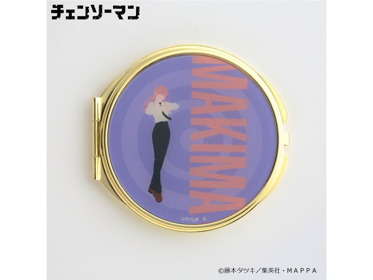 Chainsaw Man Silhouette Design Double Mirror Makima