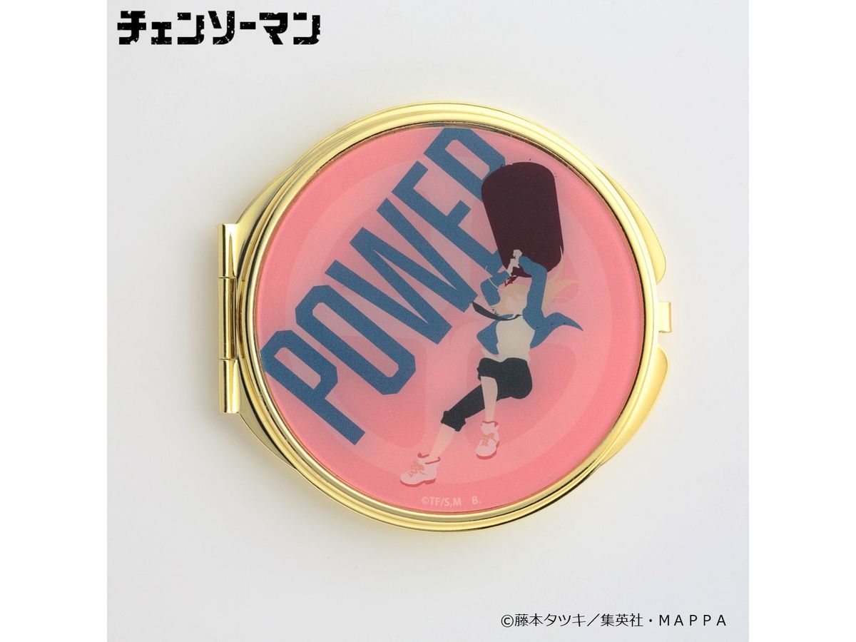 Chainsaw Man Silhouette Design Double Mirror Power