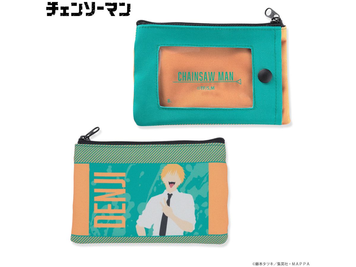 Chainsaw Man Silhouette Design Pass Pouch Denji