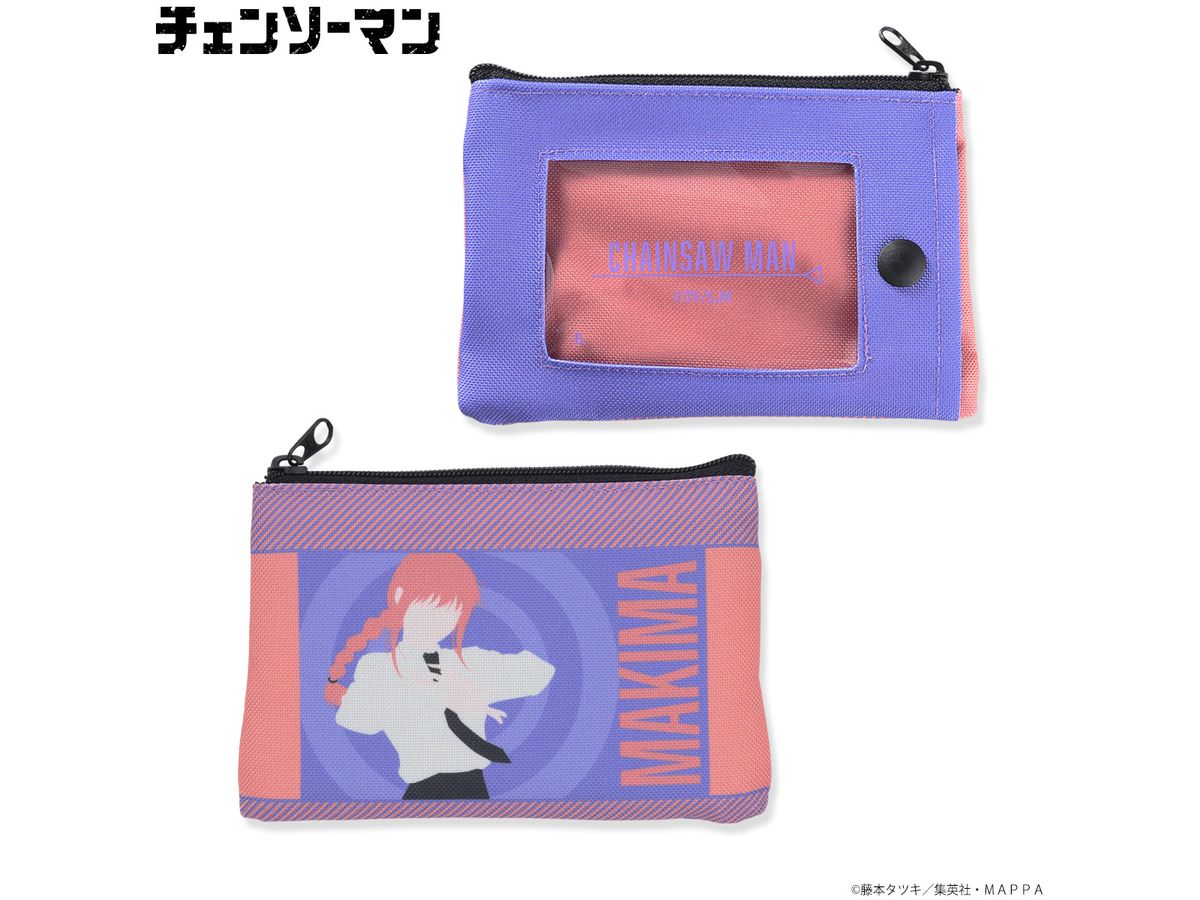 Chainsaw Man Silhouette Design Pass Pouch Makima